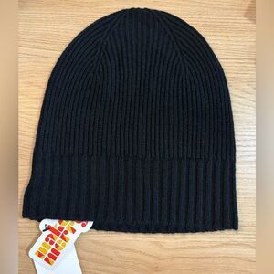 Nordstrom Cashmere Beanie Black NWT